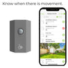 HomeOK outdoor smart home motion sensor with HomeOK App
